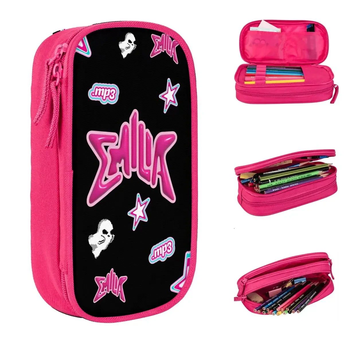 Emilia Mernes Pen Box Double Layer Large Capacity For School Pen Case Perfect Gifts
Emilia Mernes Pen Box Double Layer Large Capacity For School Pen Case Perfect Gifts