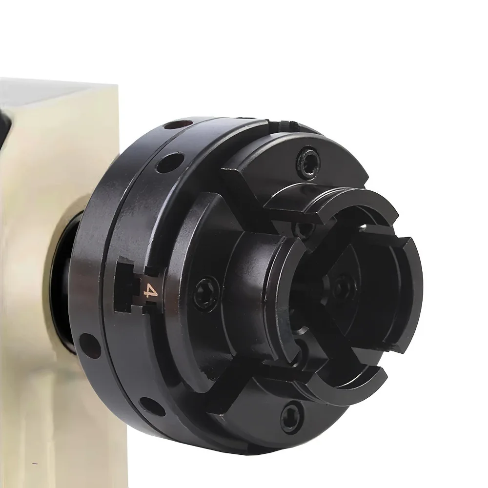 4-Inch wooden lathe chuck, self-centering thread 4-jaw black wooden turning
4-Inch wooden lathe chuck, self-centering thread 4-jaw black wooden turning