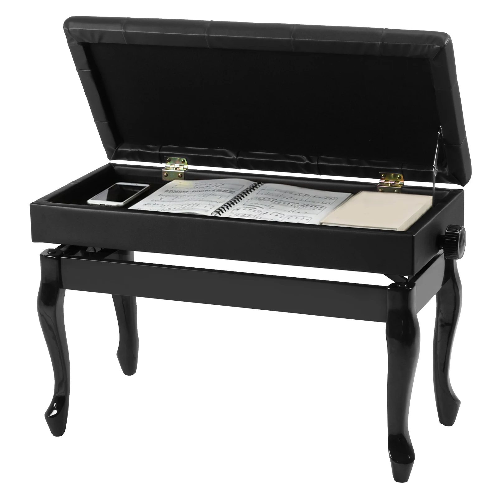 Деревянная скамья для пианино с книжным шкафом, стул для пианино с мягким сиденьем, регулируемый по высоте стул для пианино, расширенное сиденье для пианино
Деревянная скамья для пианино с книжным шкафом, стул для пианино с мягким сиденьем, регулируемый по высоте стул для пианино, расширенное сиденье для пианино