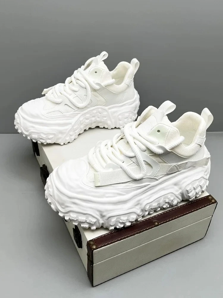 2026 Breathable Mesh Casual Shoes Men's Fashionable Versatile High Top Dad Sneakers Thick Bottom Heightening Summer New Arrival
2026 Breathable Mesh Casual Shoes Men's Fashionable Versatile High Top Dad Sneakers Thick Bottom Heightening Summer New Arrival