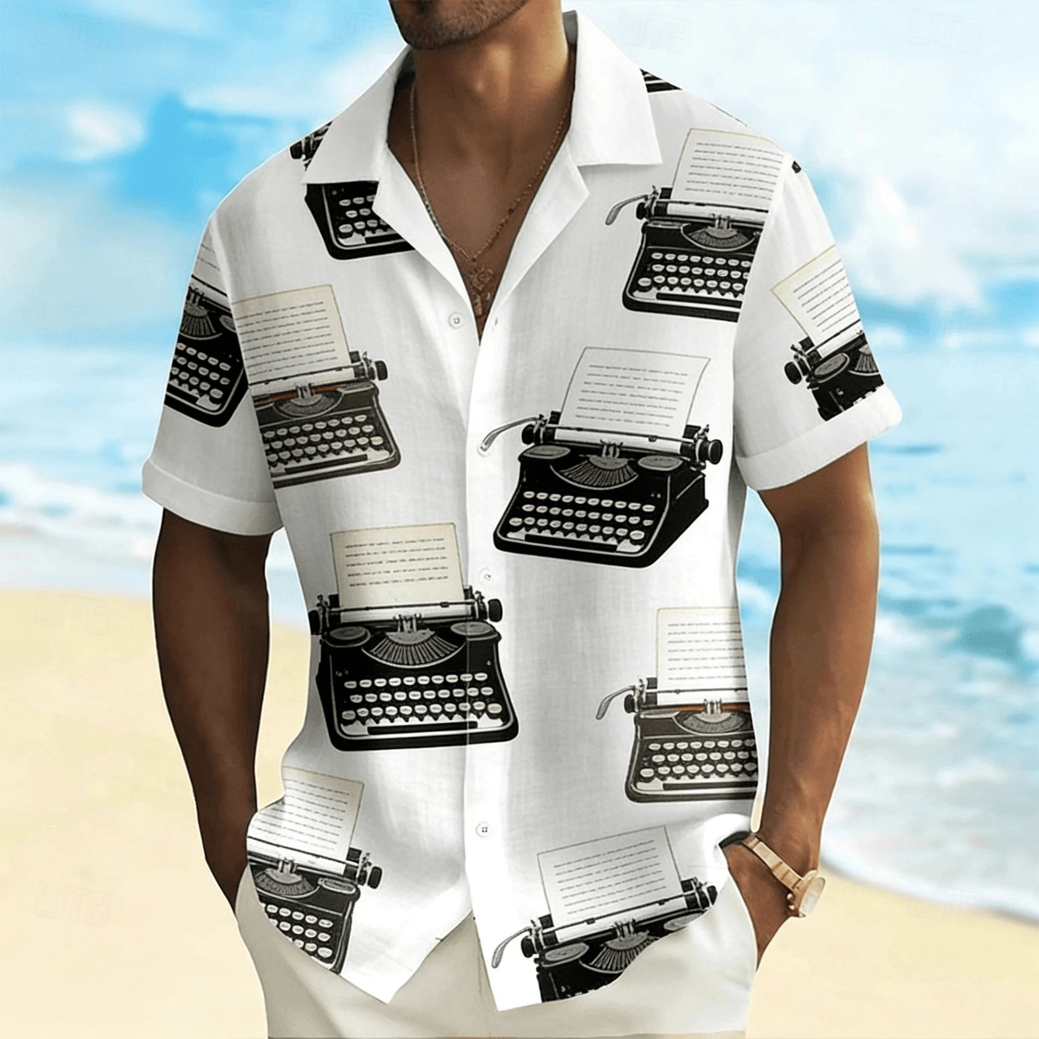 en's Summer Casual Shirt, Indigenous Tribal Chief Mask with Aztec Style Cuffs, Turn-Down Collar Top for Ethnic & Western Vibe
en's Summer Casual Shirt, Indigenous Tribal Chief Mask with Aztec Style Cuffs, Turn-Down Collar Top for Ethnic & Western Vibe