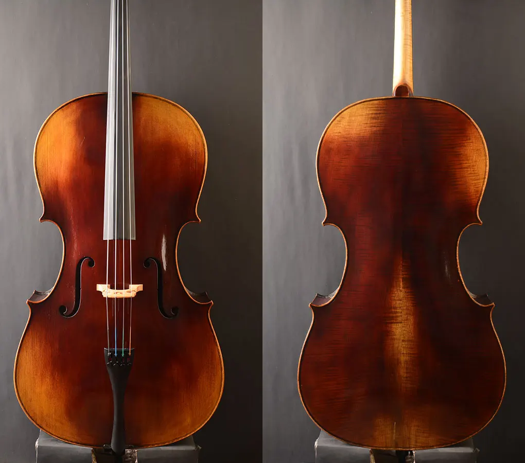 Special offer A Giuseppe Guarneri 1710 Copy 4/4 cello ! Oil antique varnish,Fine tone
Special offer A Giuseppe Guarneri 1710 Copy 4/4 cello ! Oil antique varnish,Fine tone