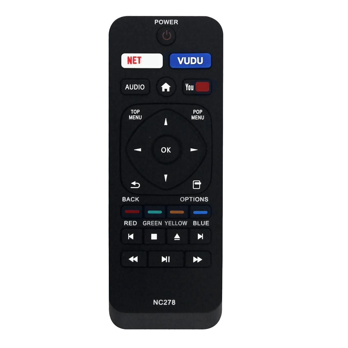 Replace NC278 Remote Control for Blu-Ray DVD Player NC278 NC458 NC290 BDP2501/F7 BDP2501/F7A BDP7303/F7
Replace NC278 Remote Control for Blu-Ray DVD Player NC278 NC458 NC290 BDP2501/F7 BDP2501/F7A BDP7303/F7
