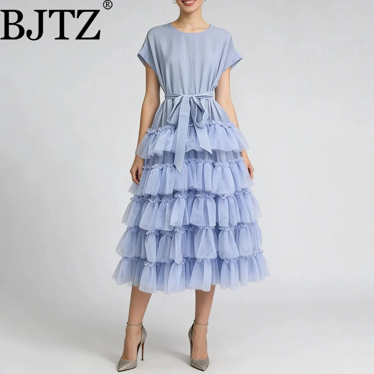 BJTZ сетчатое многослойное платье без рукавов с круглым вырезом и поясом, весна-лето, однотонное, свободное, лоскутное, в стиле бохо, повседневное, пляжное
BJTZ сетчатое многослойное платье без рукавов с круглым вырезом и поясом, весна-лето, однотонное, свободное, лоскутное, в стиле бохо, повседневное, пляжное