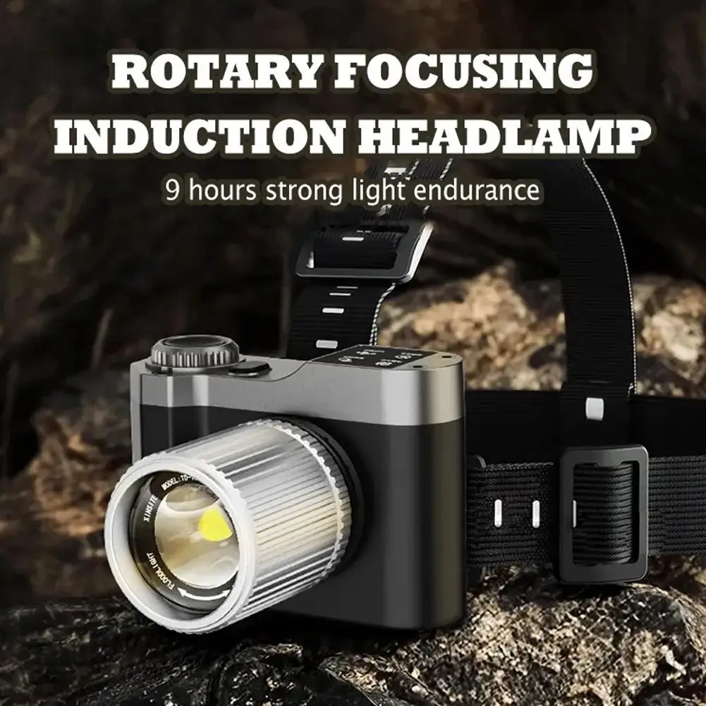 Zoomable LED Headlamp Usb Rechargeable Headlight Motion Sensor Waterproof Head Lamp Headlight Emergency Headlamp Head Work Light
Zoomable LED Headlamp Usb Rechargeable Headlight Motion Sensor Waterproof Head Lamp Headlight Emergency Headlamp Head Work Light