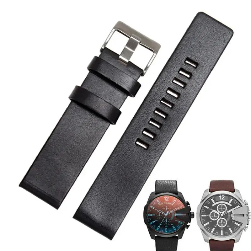 BEFIA Cow Leather Strap For DIESEL Watchband DZ7312 | DZ4323 | DZ7257 With Stainless Steel Pin Buckle Strap 24 26 27 28 30mm
BEFIA Cow Leather Strap For DIESEL Watchband DZ7312 | DZ4323 | DZ7257 With Stainless Steel Pin Buckle Strap 24 26 27 28 30mm