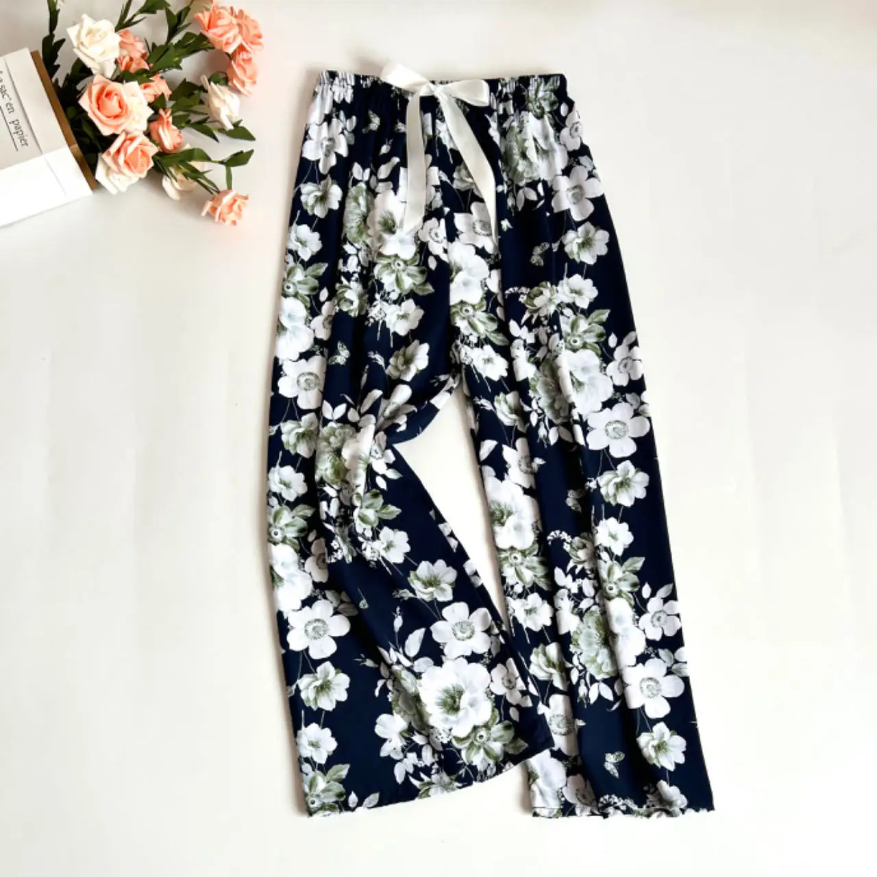 Custom Summer High Waist Printed Back Zip Wide Leg Pants Women Linen suits Floor length Oversize Casual Pants streetwear women
Custom Summer High Waist Printed Back Zip Wide Leg Pants Women Linen suits Floor length Oversize Casual Pants streetwear women