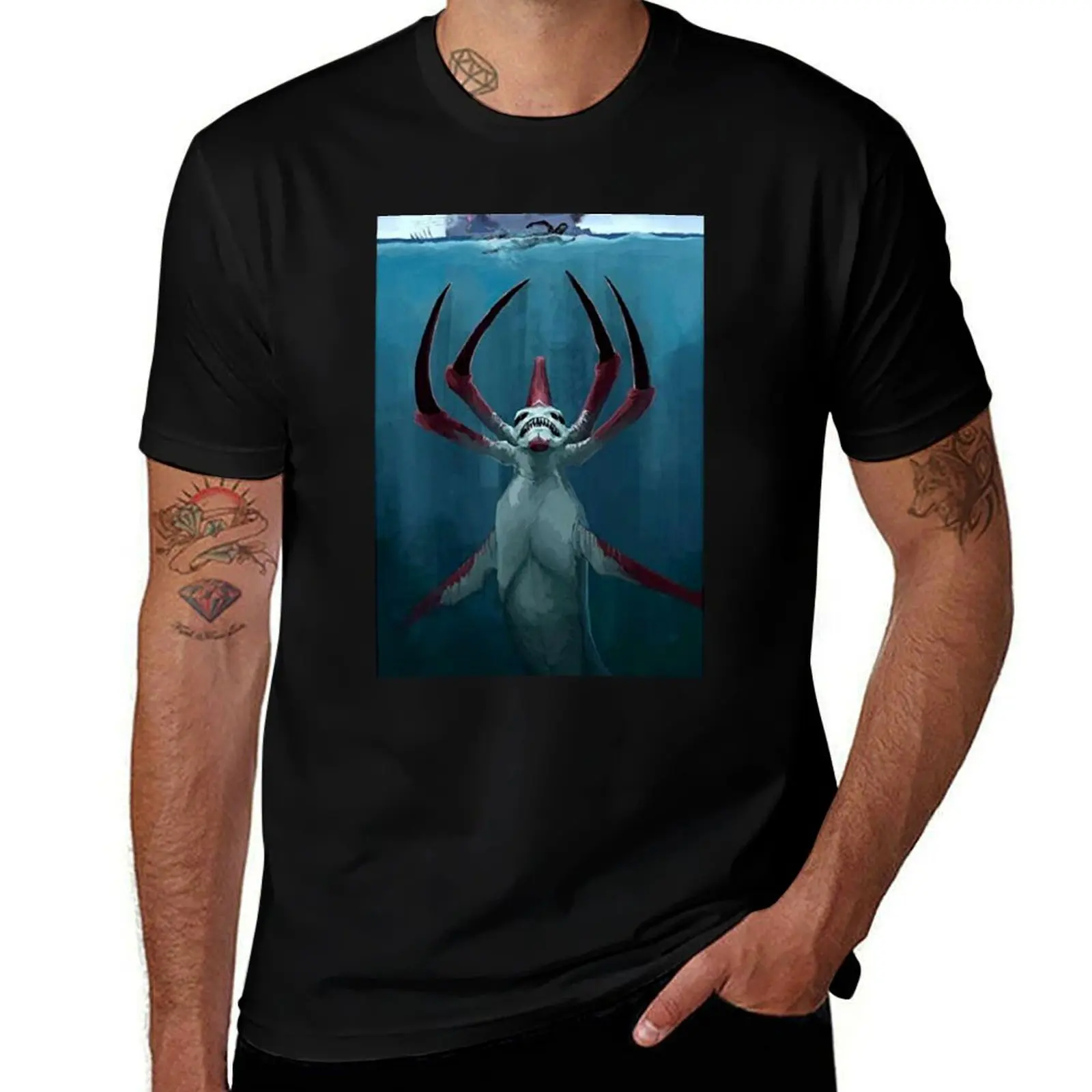 Subnautica art anime T-Shirt topping T-shirts man Clothing fitted t shirts for men
Subnautica art anime T-Shirt topping T-shirts man Clothing fitted t shirts for men