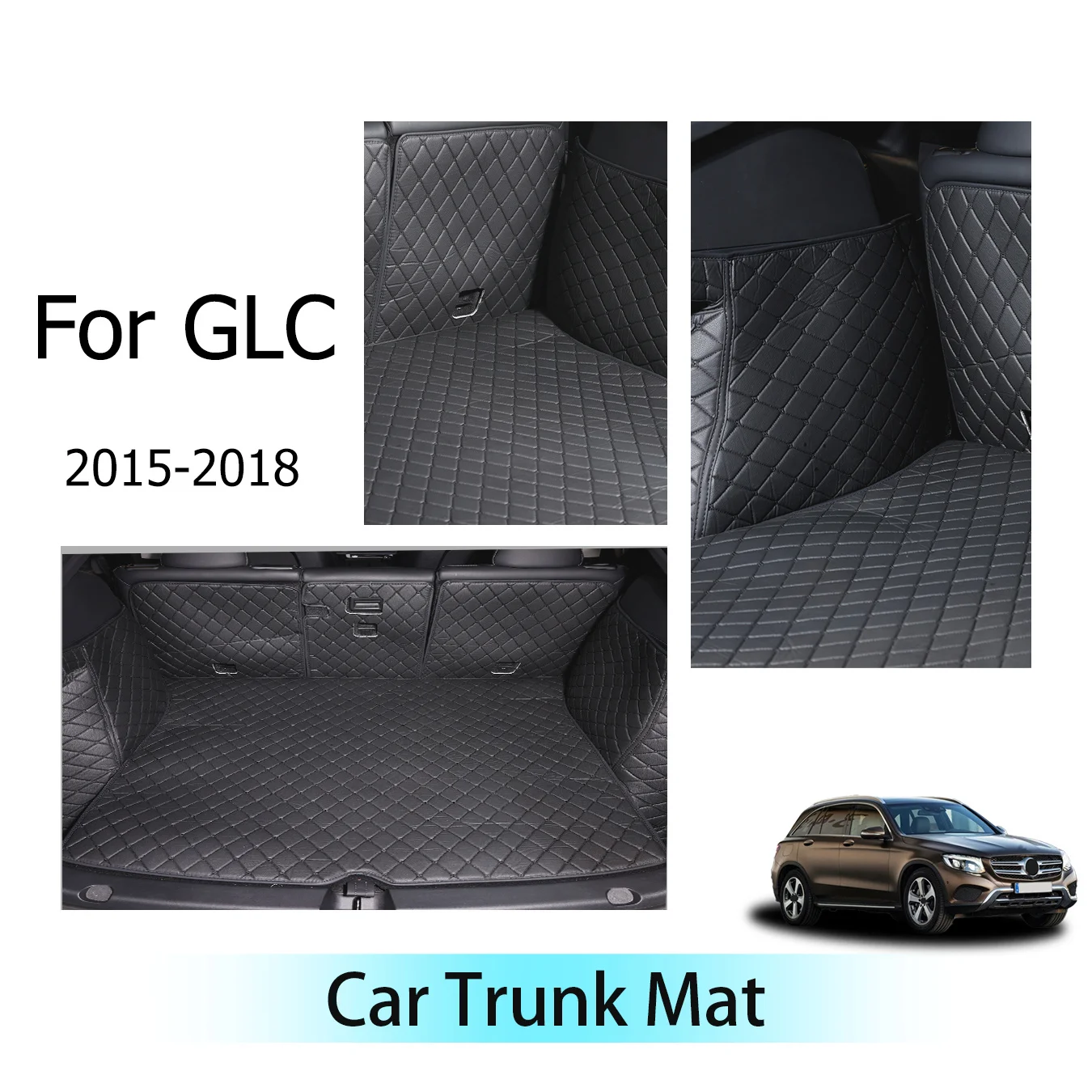 Car Trunk Mat For GLC For 2015-2018 Three Layer PU Leather Trunk Protection Car Accessories Auto Interior Decoration
Car Trunk Mat For GLC For 2015-2018 Three Layer PU Leather Trunk Protection Car Accessories Auto Interior Decoration