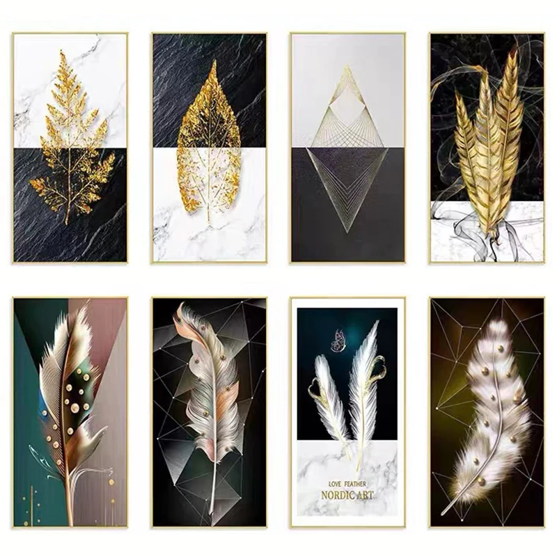 Nordic Simple Modern Gold Leaf Wall Art Painting Porch, Living Room Murals, Poster, Picture, Decorative Picture, Home Decoration
Nordic Simple Modern Gold Leaf Wall Art Painting Porch, Living Room Murals, Poster, Picture, Decorative Picture, Home Decoration