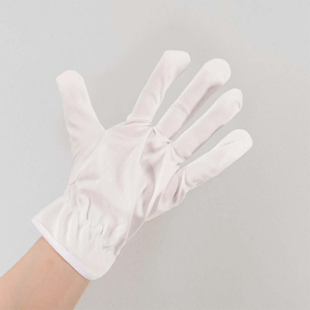 4Pairs Microfiber Anti-Static Gloves Jewelry Store Hand Protection Comfortable Breathable White Polishing Gloves Banquet
4Pairs Microfiber Anti-Static Gloves Jewelry Store Hand Protection Comfortable Breathable White Polishing Gloves Banquet