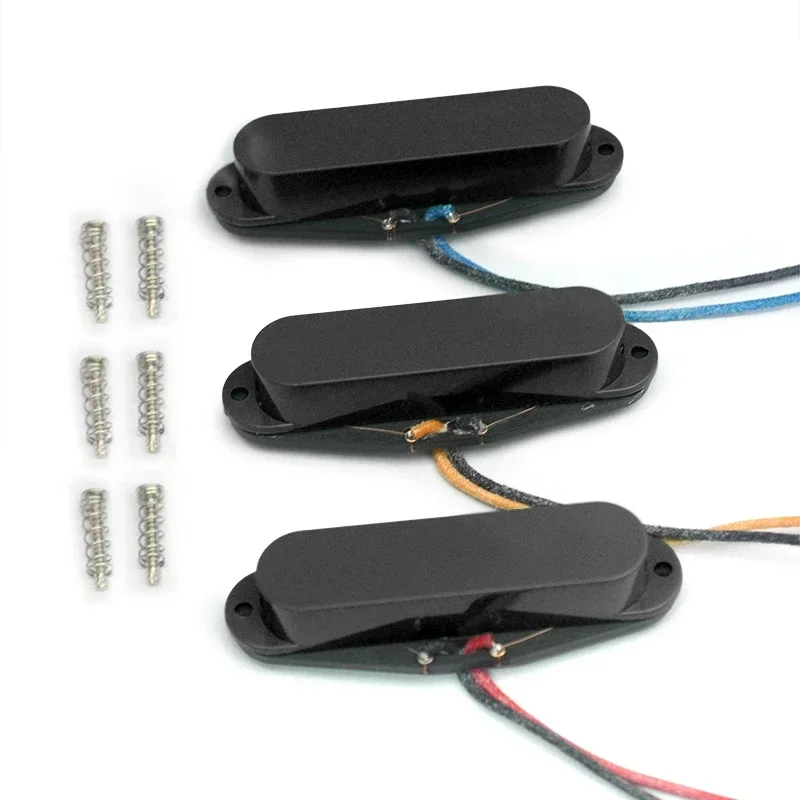 Alnico 3 Sealed ST Style Electric Guitar Pickup Handmade Single Coil Pickup 5.4/5.4/5.6K Guitar Accessories Multi Colour
Alnico 3 Sealed ST Style Electric Guitar Pickup Handmade Single Coil Pickup 5.4/5.4/5.6K Guitar Accessories Multi Colour