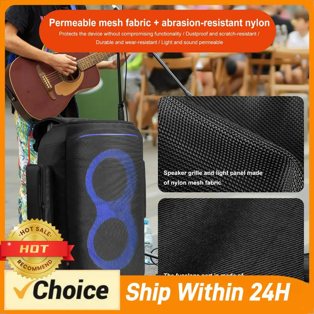 For PartyBox 520 Party Speaker Dust Cover Zipper Closure Thicken Nylon Speaker Storage Bag Anti-Scratch Speaker Accessories
For PartyBox 520 Party Speaker Dust Cover Zipper Closure Thicken Nylon Speaker Storage Bag Anti-Scratch Speaker Accessories