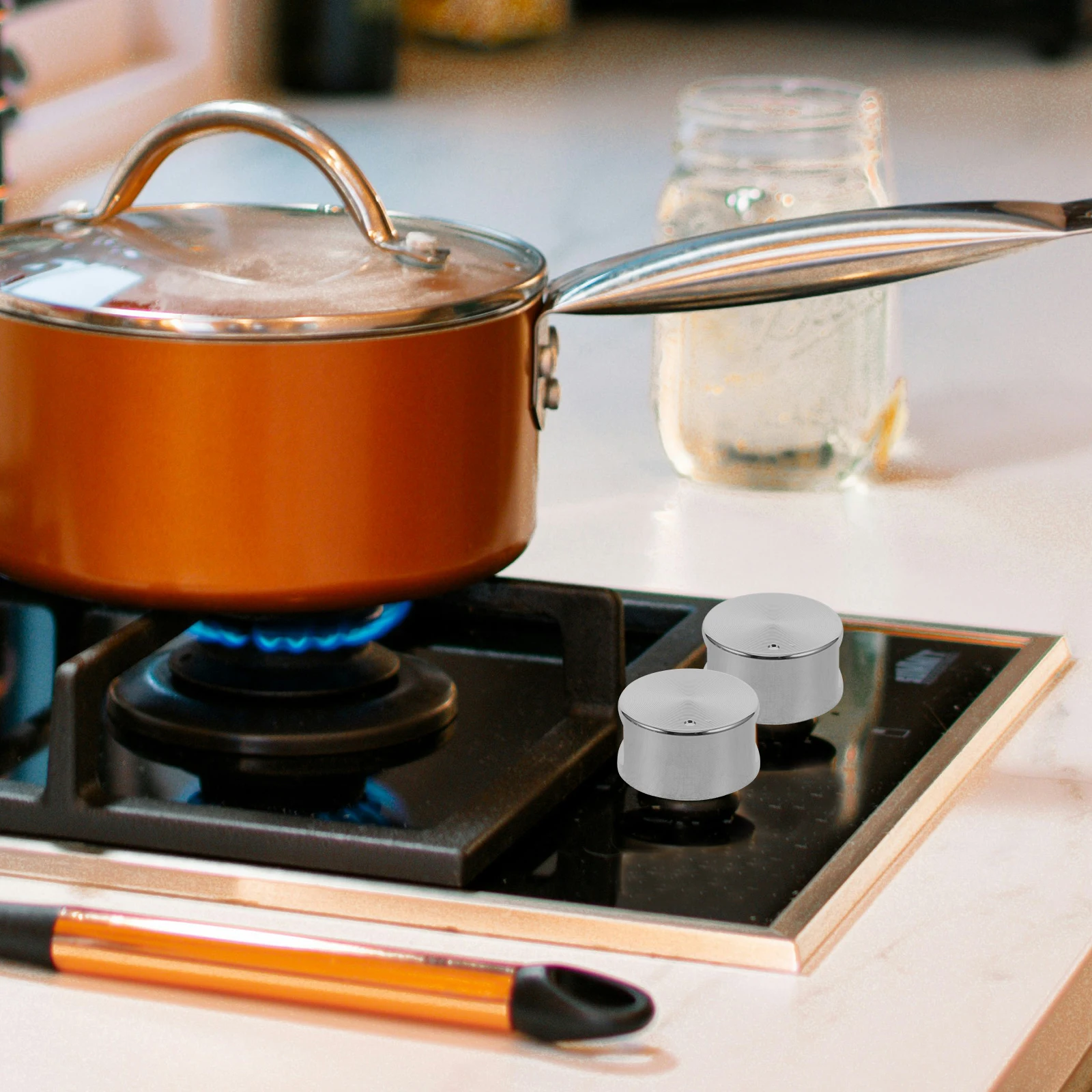 4Pcs Zinc Alloy Gas Stove Knobs Metal Range Controls Fine Workmanship Stable Performance Kitchen Accessories
4Pcs Zinc Alloy Gas Stove Knobs Metal Range Controls Fine Workmanship Stable Performance Kitchen Accessories