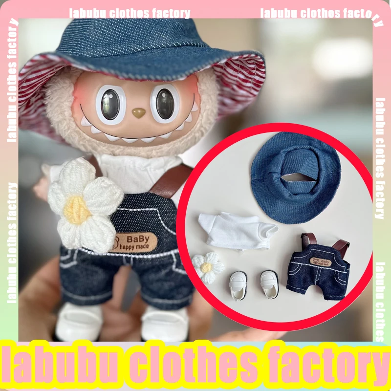 Anime Labubu Doll Clothes Fisherman's hat Labubu Idol V1 V2 Dolls Clothing Plush Doll Universal Labubu Clothing Accessories
Anime Labubu Doll Clothes Fisherman's hat Labubu Idol V1 V2 Dolls Clothing Plush Doll Universal Labubu Clothing Accessories
