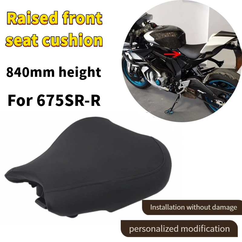 Motorcycle Accessories Front Seat Cushion Heightened and Thickened Seat Bag Fit For CFMOTO 675SR 675SR-R 675NK 2024 2025 675 SR
Motorcycle Accessories Front Seat Cushion Heightened and Thickened Seat Bag Fit For CFMOTO 675SR 675SR-R 675NK 2024 2025 675 SR
