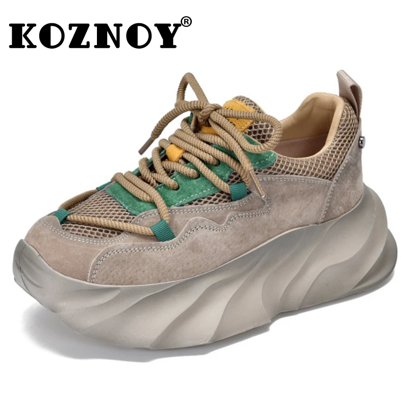 Koznoy 4cm Air Mesh Genuine Leather Women Summer Chunky Sneaker Loafer Ankle Booties Boots Motorcycle Fashion Moccasins Shoes
Koznoy 4cm Air Mesh Genuine Leather Women Summer Chunky Sneaker Loafer Ankle Booties Boots Motorcycle Fashion Moccasins Shoes