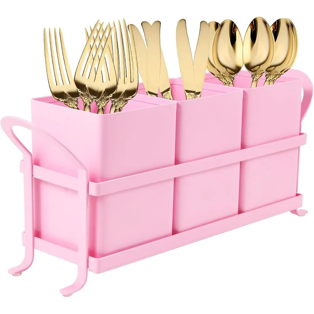 Розовый 3-секционный металлический столовый столик для столовых приборов, вечеринок, пикников и использования на открытом воздухе
Розовый 3-секционный металлический столовый столик для столовых приборов, вечеринок, пикников и использования на открытом воздухе