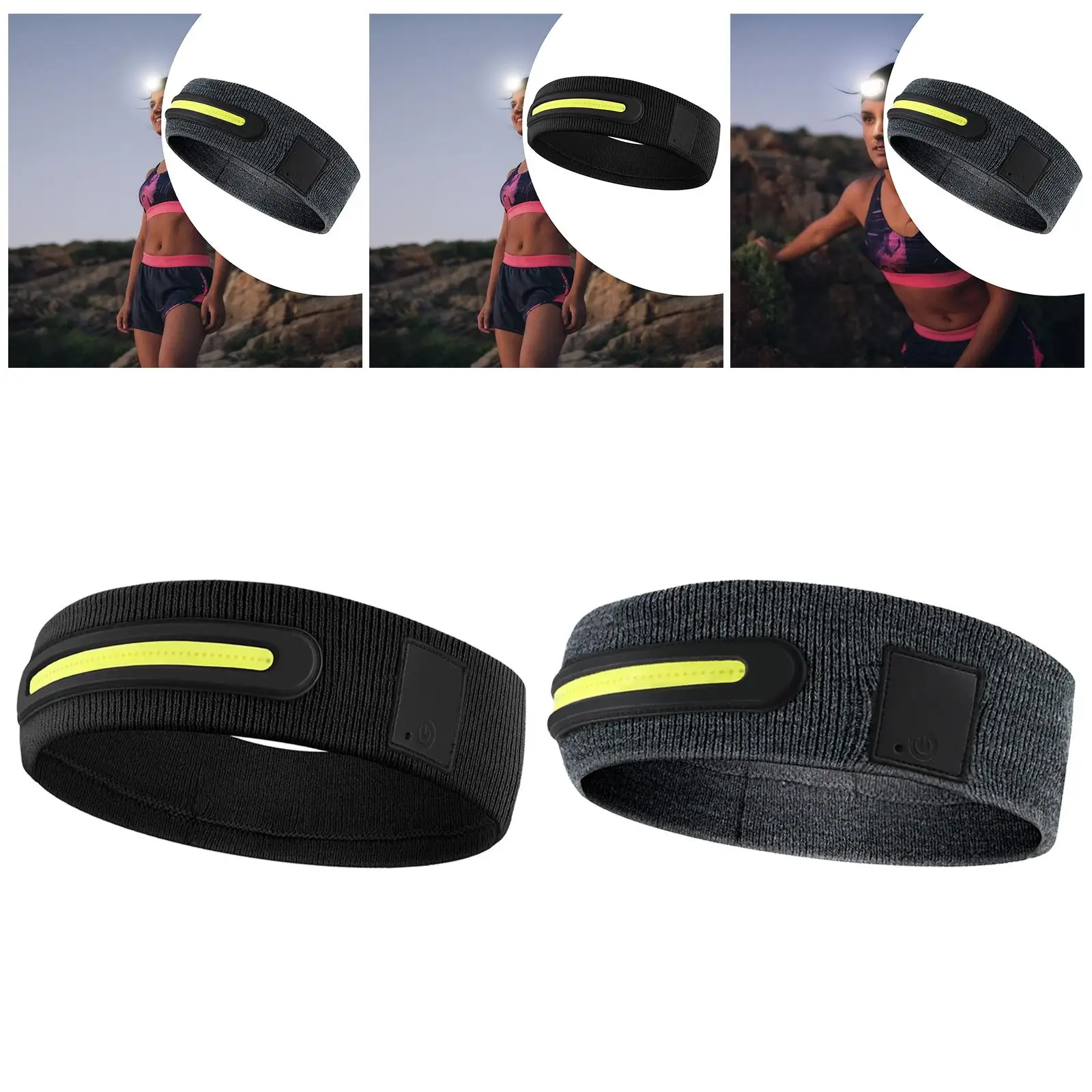 LED Headband Rechargeable Running Sweat Band Portable Anti Slip Breathable Headwear for Sports Adults Workout Cycling Gym
LED Headband Rechargeable Running Sweat Band Portable Anti Slip Breathable Headwear for Sports Adults Workout Cycling Gym