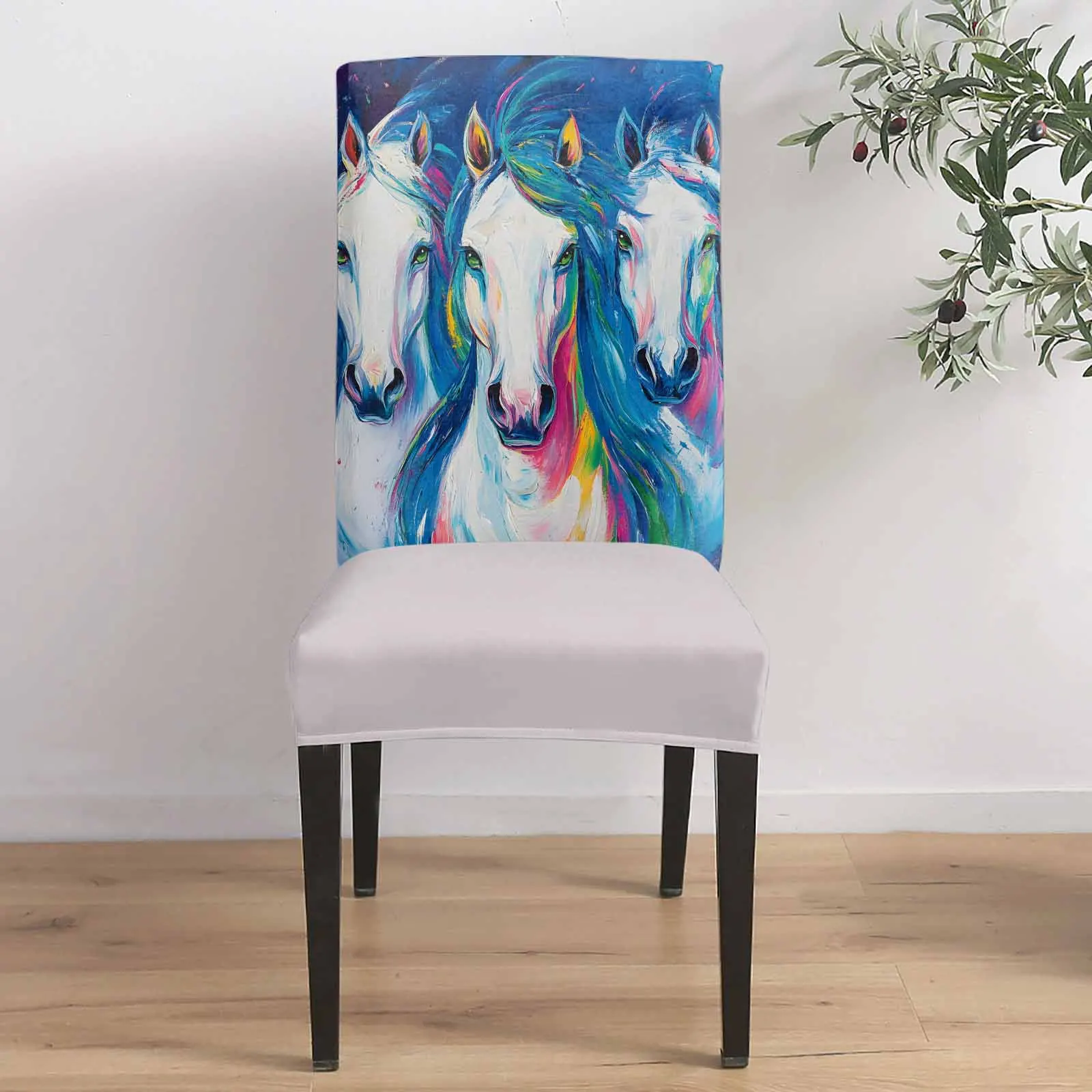 Abstract Horse Art 4/6/8PCS Spandex Elastic Chair Case For Wedding Hotel Banquet Dining Room
Abstract Horse Art 4/6/8PCS Spandex Elastic Chair Case For Wedding Hotel Banquet Dining Room