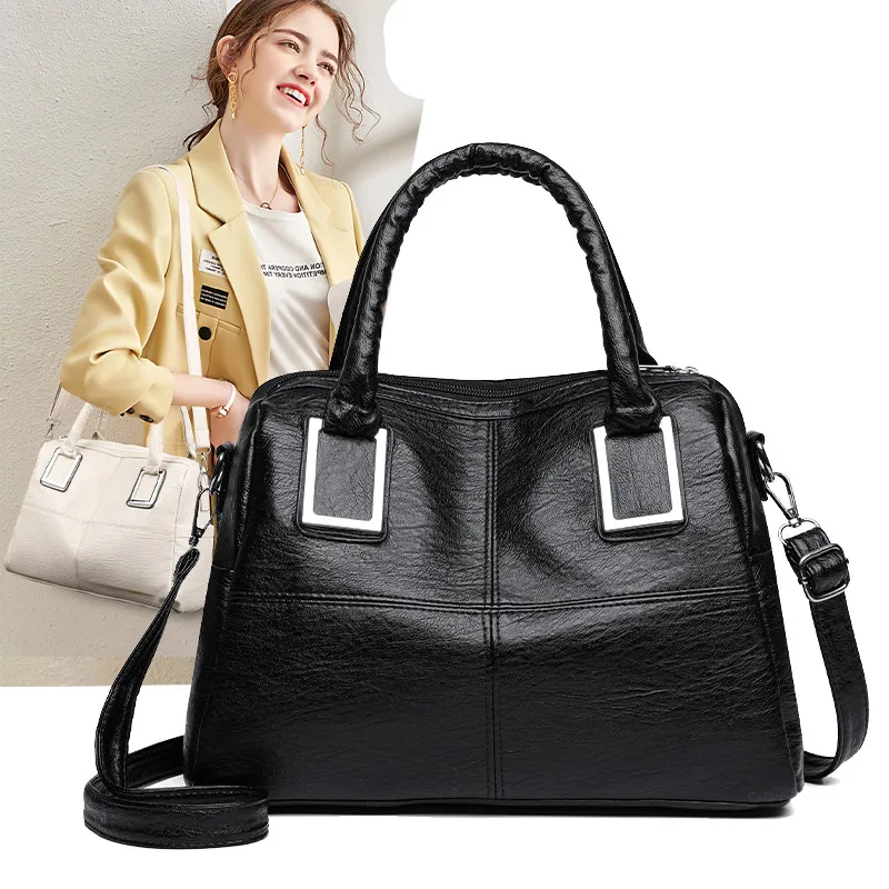 Новая женская сумка через плечо высокого качества из искусственной кожи, сумки для покупок, студенческая сумка для книг, кожаные сумки, большая сумка-тоут для девочек, сумка через плечо с кошельком
Новая женская сумка через плечо высокого качества из искусственной кожи, сумки для покупок, студенческая сумка для книг, кожаные сумки, большая сумка-тоут для девочек, сумка через плечо с кошельком