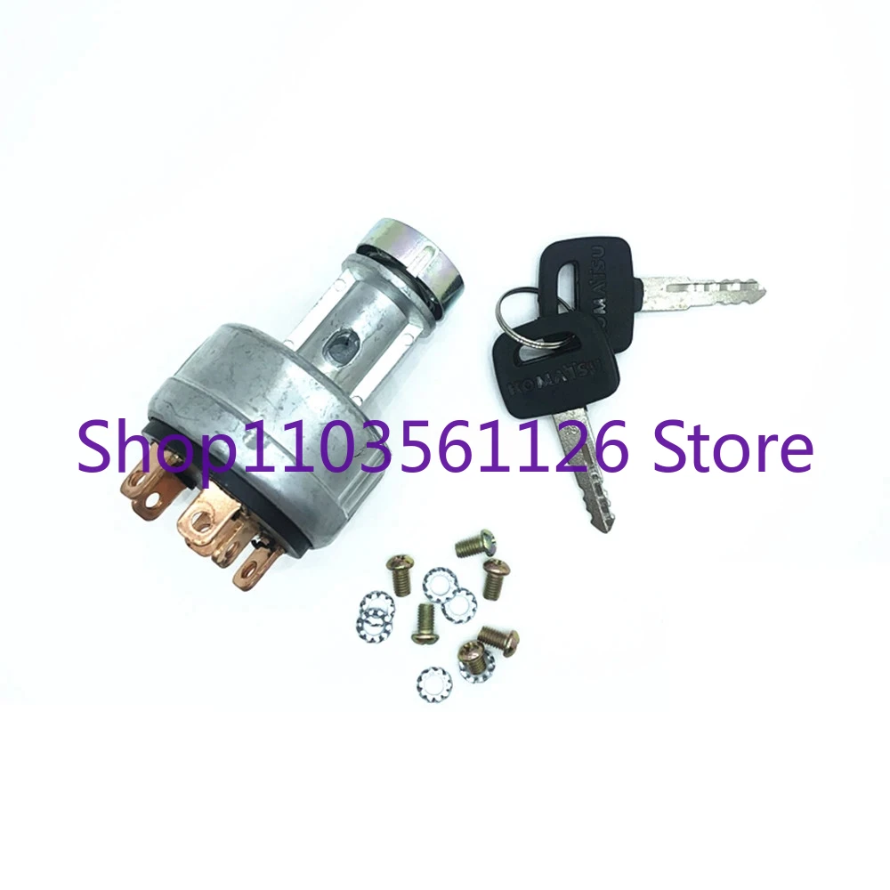 For KOMATSU PC 60/120/200-3/5/6 Key Start Ignition Switch excavator accessories
For KOMATSU PC 60/120/200-3/5/6 Key Start Ignition Switch excavator accessories