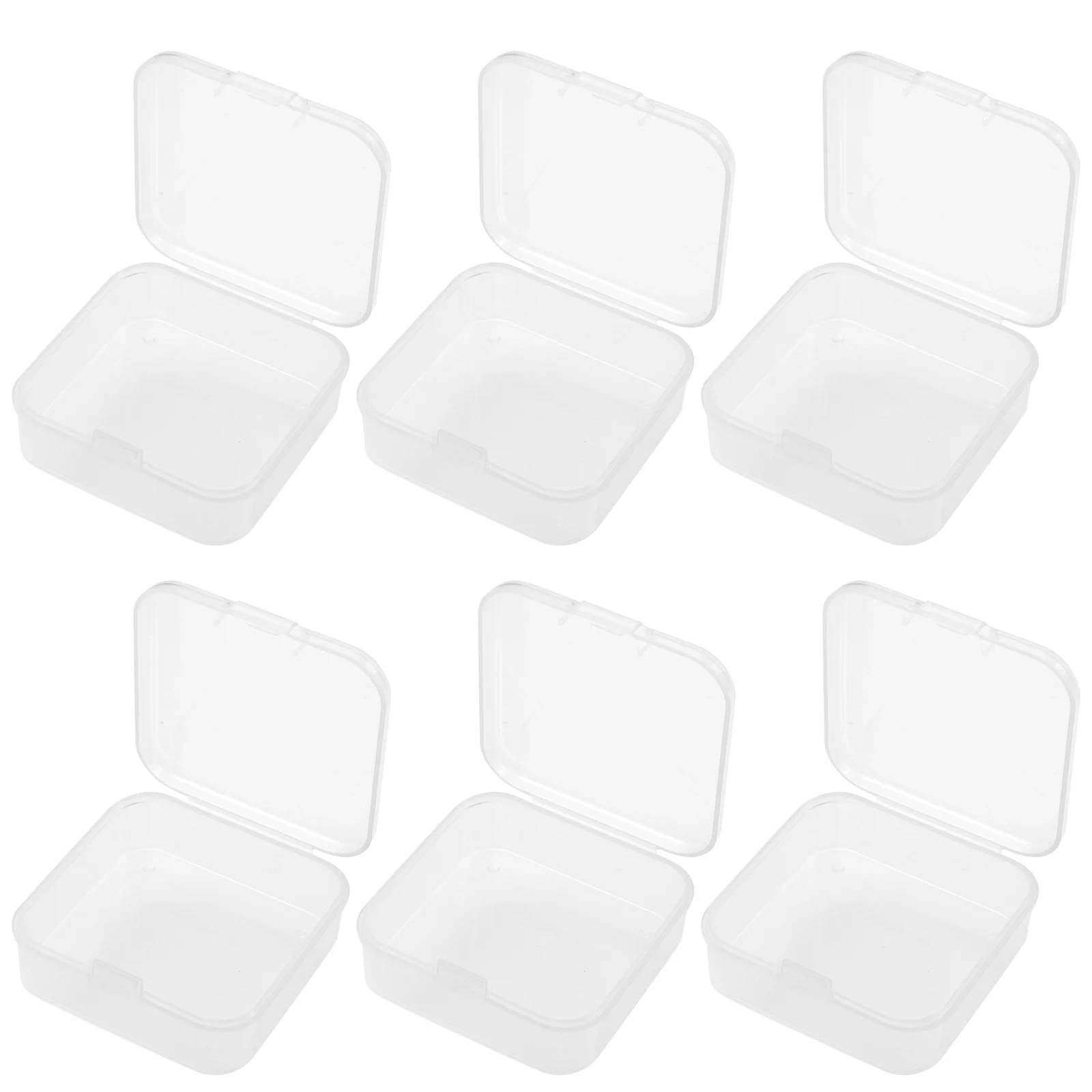 6 Pcs Jewelry Storage Box Organizer Artificial Nail Display Boxes Fake Beads Organizers and for Square Accessory
6 Pcs Jewelry Storage Box Organizer Artificial Nail Display Boxes Fake Beads Organizers and for Square Accessory