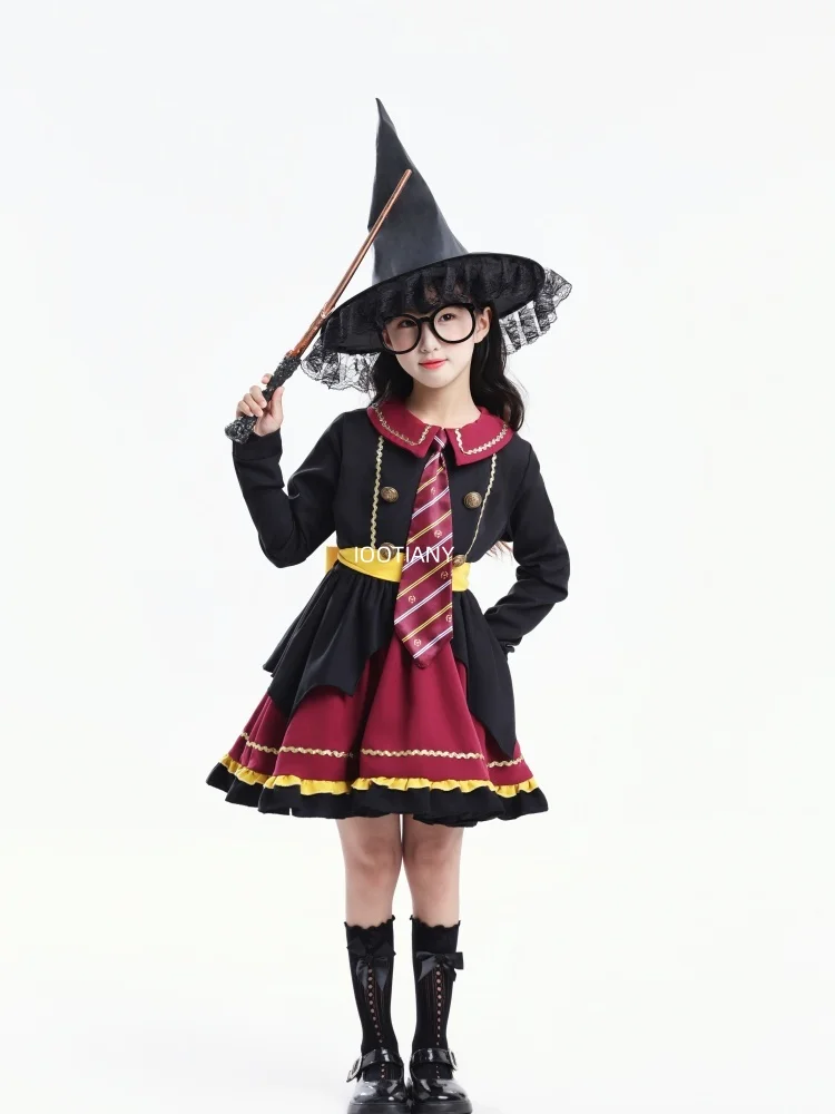 Women And Girls Lolita Princess Dress Halloween Carnival Party Movie Magician Stage Role Playing Costume Parent-child Suit 2025
Women And Girls Lolita Princess Dress Halloween Carnival Party Movie Magician Stage Role Playing Costume Parent-child Suit 2025