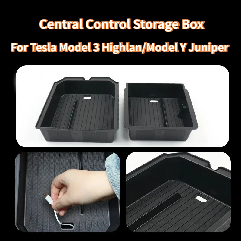 Central Control Storage Box For Tesla Model 3 Y Juniper 2025 Central Armrest Storage Box with Glasses Holder Car Accessories
Central Control Storage Box For Tesla Model 3 Y Juniper 2025 Central Armrest Storage Box with Glasses Holder Car Accessories