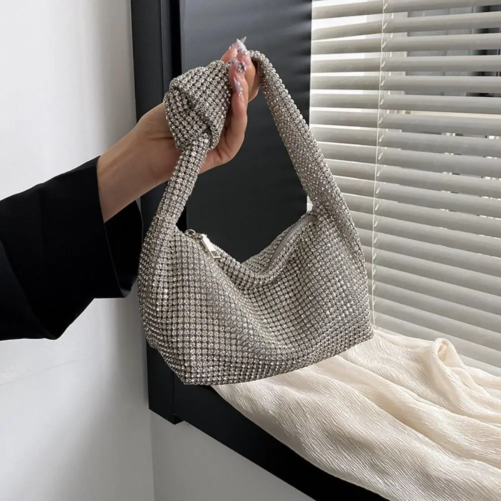 Retro Shiny Full Rhinestones Dinner Bag Crystal Bling Rhinestone Evening Bag Luxury Large Capacity Ladies Clutch Bag Women
Retro Shiny Full Rhinestones Dinner Bag Crystal Bling Rhinestone Evening Bag Luxury Large Capacity Ladies Clutch Bag Women