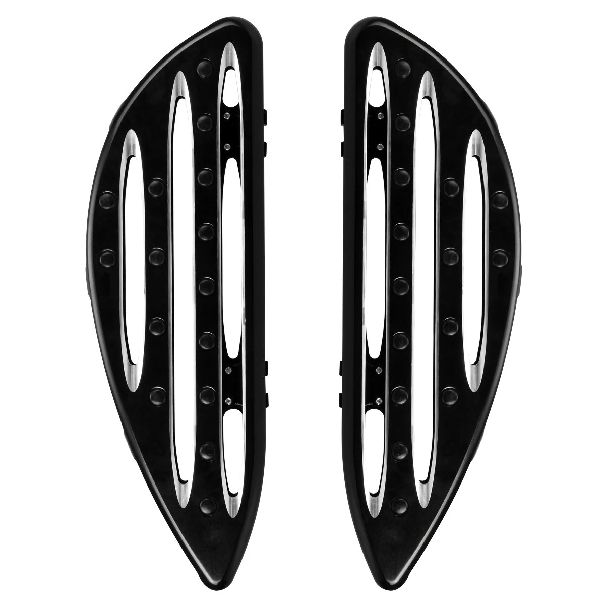 Front Floorboards Foot Peg Wing Footrest Footboards Pegs Black for Harley Touring
Front Floorboards Foot Peg Wing Footrest Footboards Pegs Black for Harley Touring