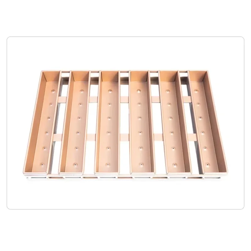 Six loaf pan aluminum non-stick bread tin toast mould
Six loaf pan aluminum non-stick bread tin toast mould