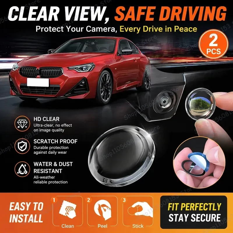 For BMW 2 Series F22 F44 G42 360 Degree Reverse Camera Cover with Scratch Resistant PC Lens Protector Stickers 2014 2025
For BMW 2 Series F22 F44 G42 360 Degree Reverse Camera Cover with Scratch Resistant PC Lens Protector Stickers 2014 2025