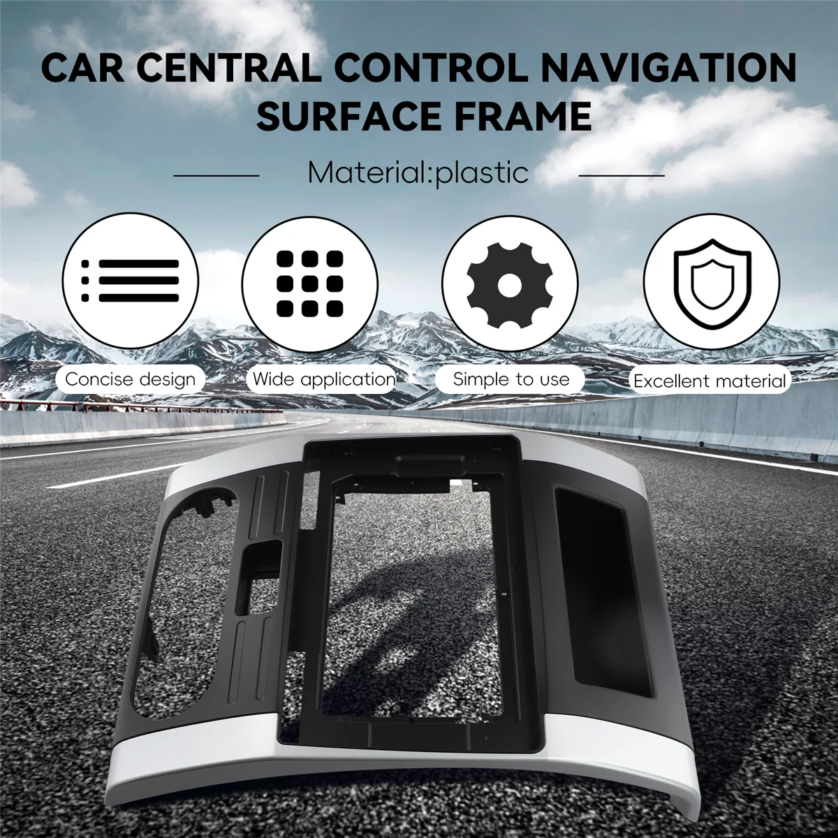 T47C_Car Radio Fascias Stereo Player 2 Din Head Frame for NISSAN DONGFENG
T47C_Car Radio Fascias Stereo Player 2 Din Head Frame for NISSAN DONGFENG