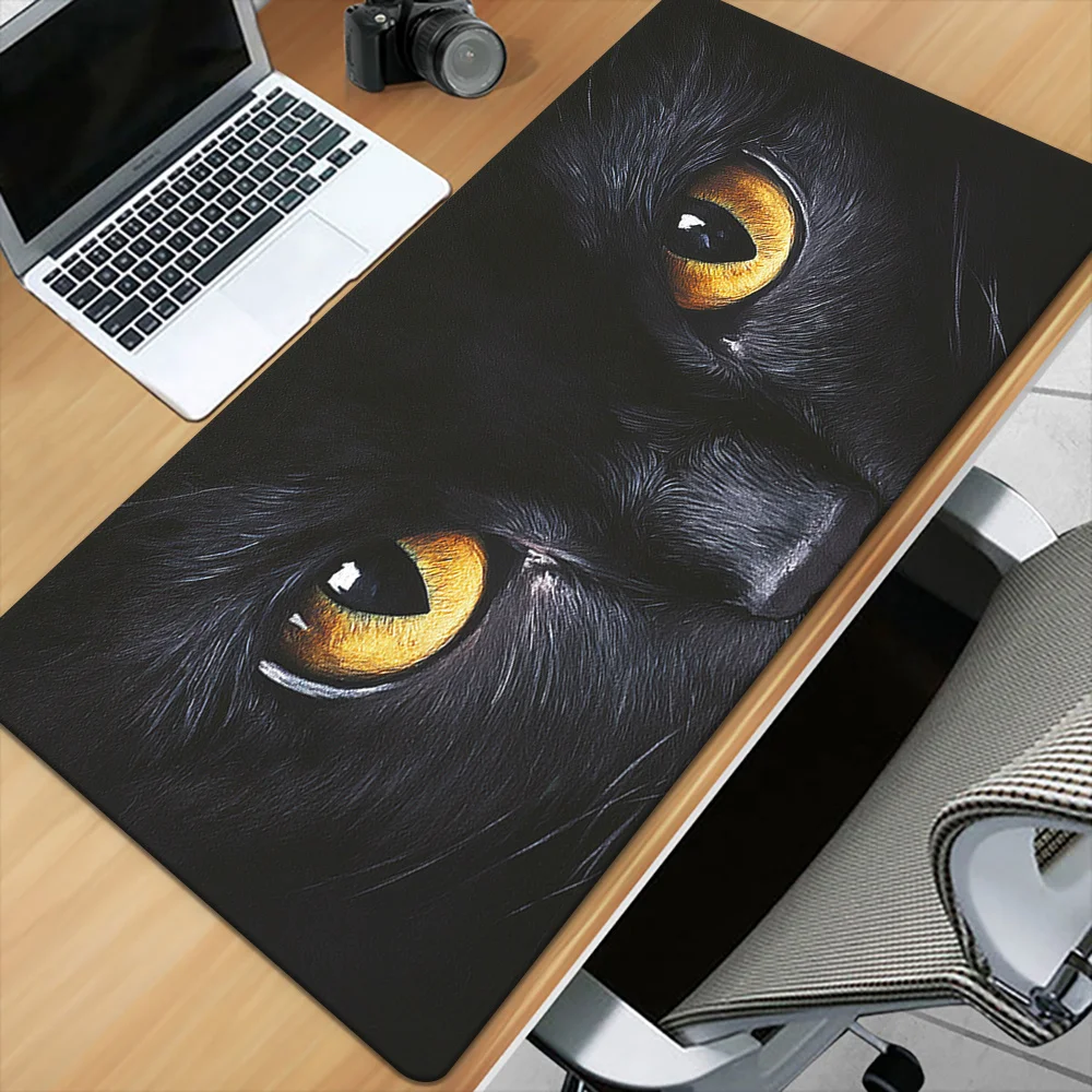 1pc Black Cat Eyes XXL Mouse Pad, Dark Aesthetic Desk Mat, Non-Slip Rubber Base, Gaming Setup
1pc Black Cat Eyes XXL Mouse Pad, Dark Aesthetic Desk Mat, Non-Slip Rubber Base, Gaming Setup