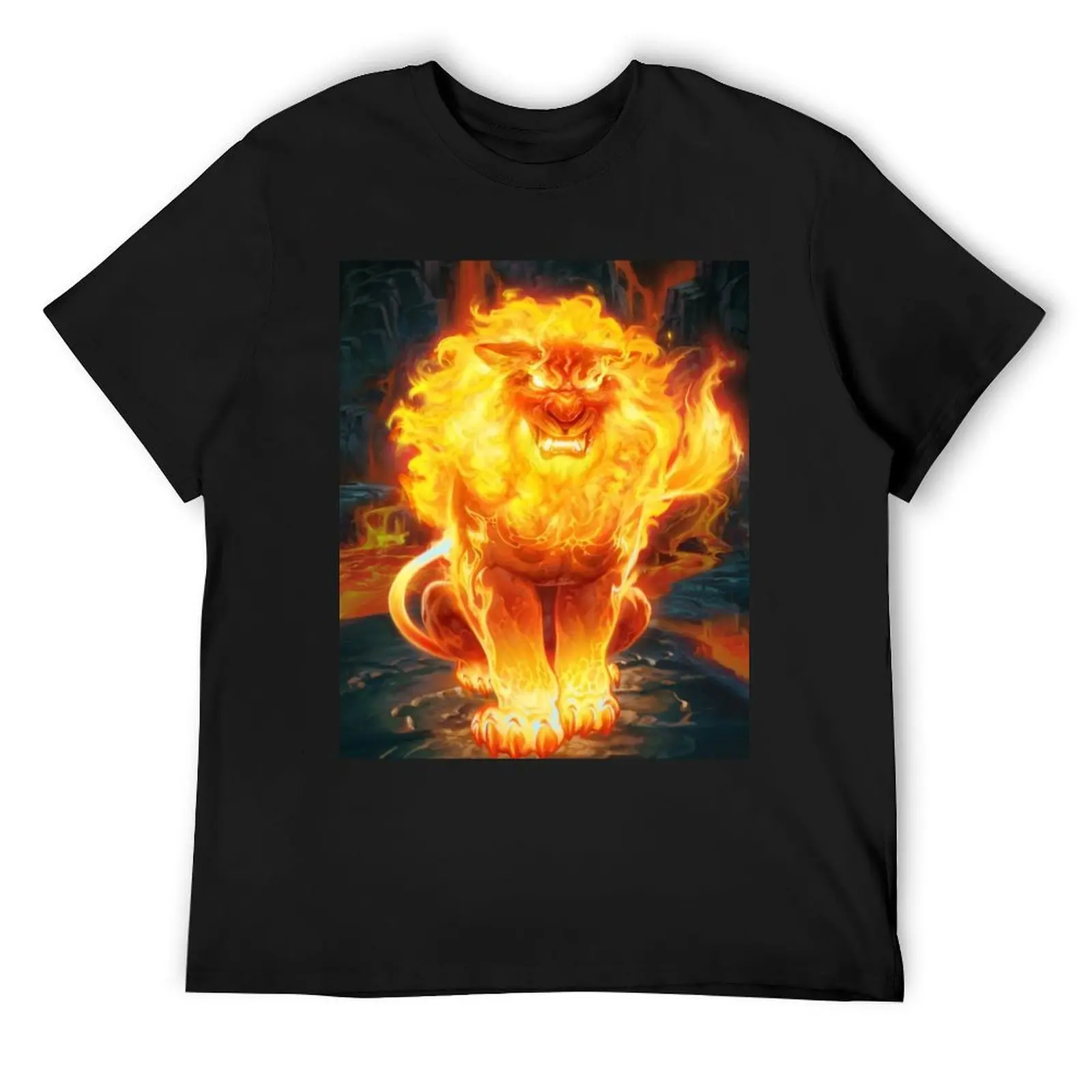 Fire Lion magic art T-Shirt tops anime figures oversized graphic tee men clothes
Fire Lion magic art T-Shirt tops anime figures oversized graphic tee men clothes