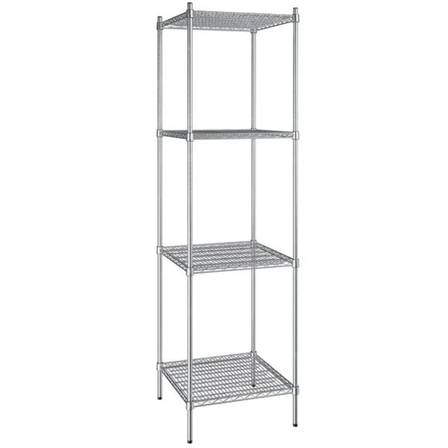 Комплект из 4-х полок из нержавеющей стали NSF 24x24 с 86 стойками, усиленные стеллажи для хранения, комплект проволочных полок, коммерческий стеллаж для хранения NSF
Комплект из 4-х полок из нержавеющей стали NSF 24x24 с 86 стойками, усиленные стеллажи для хранения, комплект проволочных полок, коммерческий стеллаж для хранения NSF