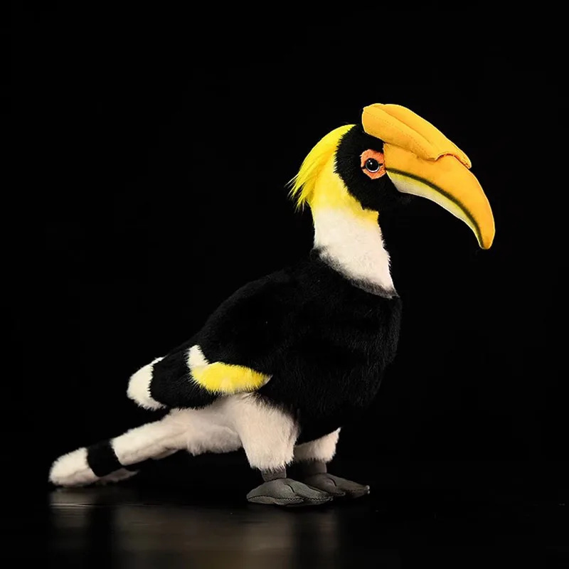 Simulated Animal Great Hornbill Bird Bicornis Rhinoceros Wreathed Plush Toy Stuffed Doll Wild Nature Zoo Model Boy Girl Gift
Simulated Animal Great Hornbill Bird Bicornis Rhinoceros Wreathed Plush Toy Stuffed Doll Wild Nature Zoo Model Boy Girl Gift