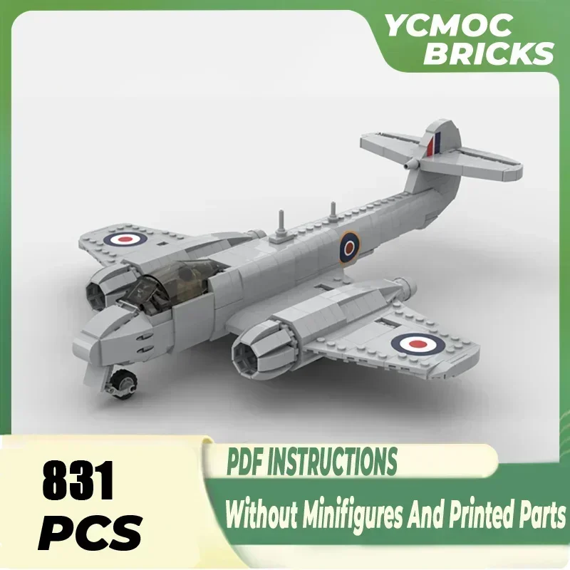 Military Model Moc Building Bricks 1:35 Scale Meteor F Mk.4 Fighter Technology Blocks Gifts Christmas Toys DIY Sets Assembly
Military Model Moc Building Bricks 1:35 Scale Meteor F Mk.4 Fighter Technology Blocks Gifts Christmas Toys DIY Sets Assembly