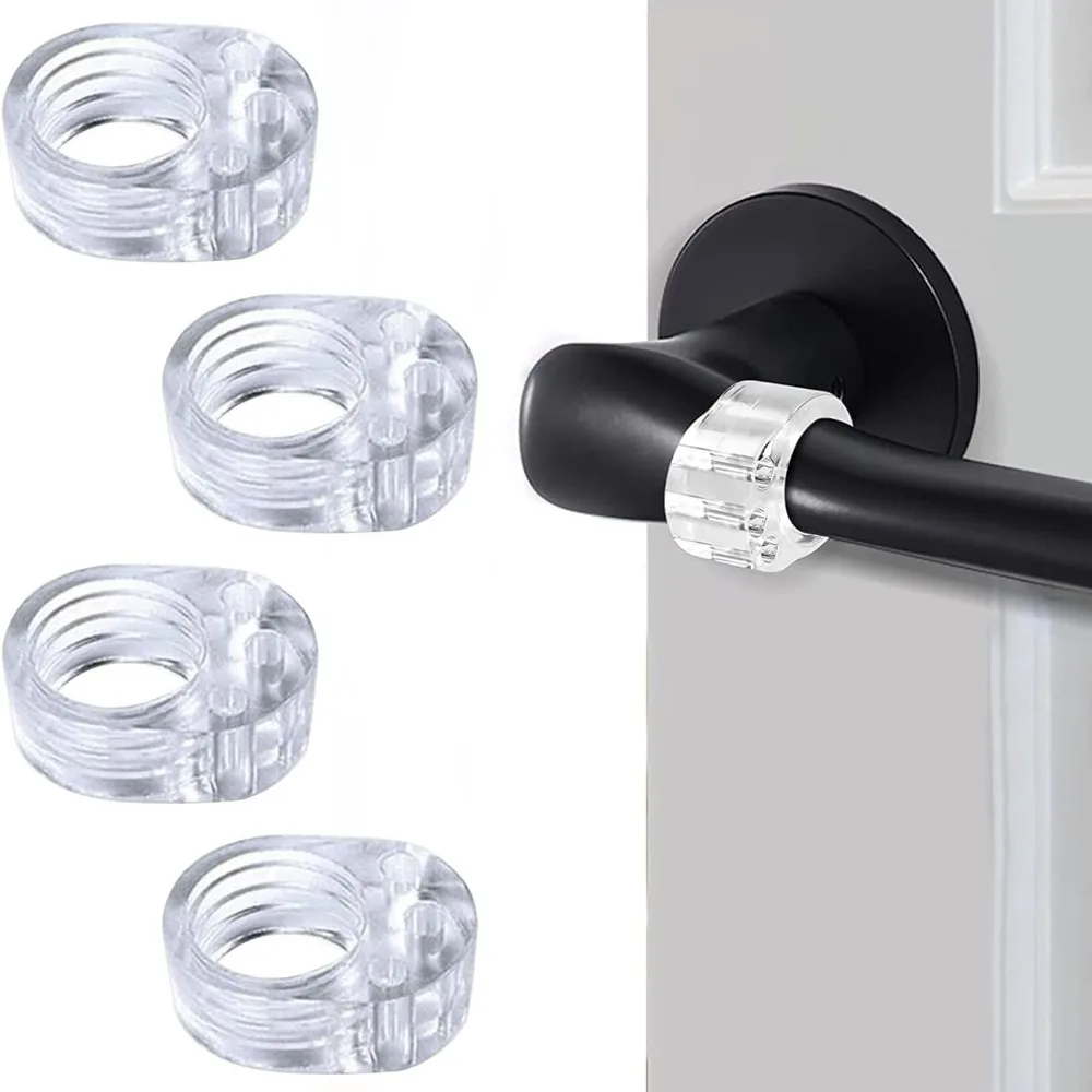 Door Close Prevention Handle Protector Safety Transparent Silicone Home Hardware Impact Protective Rail Stop for Interior Doors
Door Close Prevention Handle Protector Safety Transparent Silicone Home Hardware Impact Protective Rail Stop for Interior Doors