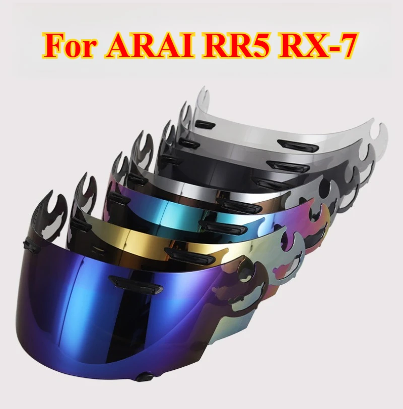 Helmet Visor Suitable For For ARAI RR5 RX-7 Face Shield Visor Windshield Sunshield Anti-UV Helmet Accessorie
Helmet Visor Suitable For For ARAI RR5 RX-7 Face Shield Visor Windshield Sunshield Anti-UV Helmet Accessorie