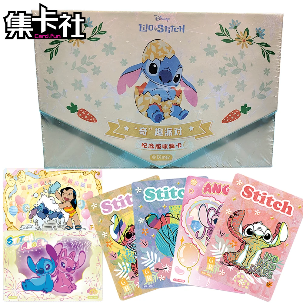 CARD.FUN, натуральная редкая коллекционная карта Лило и Стич, подарочная милая карта с персонажем Q-версии, американская классическая мультяшная периферийная игрушка
CARD.FUN, натуральная редкая коллекционная карта Лило и Стич, подарочная милая карта с персонажем Q-версии, американская классическая мультяшная периферийная игрушка