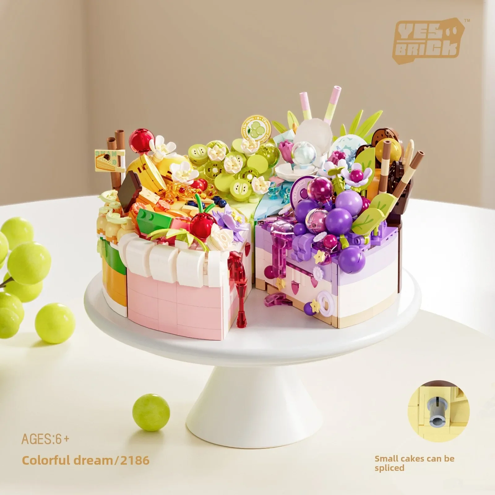 Building block toys, thousand layer cake models, children's assembly, multi-layer cream desserts, small particle birthday gifts
Building block toys, thousand layer cake models, children's assembly, multi-layer cream desserts, small particle birthday gifts