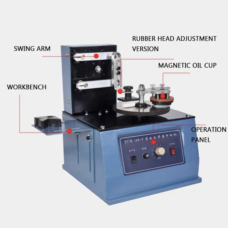 New Arrival Hot Sales Sym-160 Type Ink Coding Machine Electric Oil Cup Pad Printing Machine Bottle Cap And Bottle Shelf Life Ink
New Arrival Hot Sales Sym-160 Type Ink Coding Machine Electric Oil Cup Pad Printing Machine Bottle Cap And Bottle Shelf Life Ink