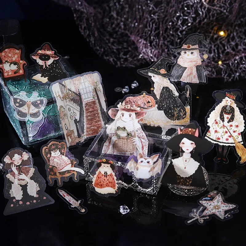 20 шт., живописные наклейки с персонажами, черная коллекция Enchantment, упаковка Enchantress, школьные принадлежности, ежедневная вырезка для скрапбукинга 139*90 мм
20 шт., живописные наклейки с персонажами, черная коллекция Enchantment, упаковка Enchantress, школьные принадлежности, ежедневная вырезка для скрапбукинга 139*90 мм