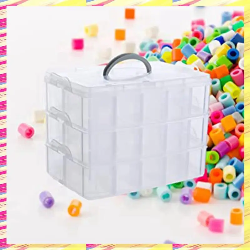 ABJJ Arts, Crafts And Jewelry Organizer Multi Layer Storage Box With 30 Adjustable Compartments
ABJJ Arts, Crafts And Jewelry Organizer Multi Layer Storage Box With 30 Adjustable Compartments
