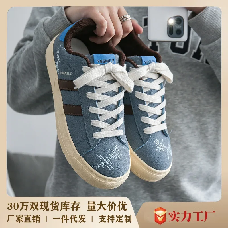 Men New Spring Autumn Retro Platform Shoes Casual Sneakers Lace-Up Man Skateboard Comfortable Wear-Resistant Men's Shoes
Men New Spring Autumn Retro Platform Shoes Casual Sneakers Lace-Up Man Skateboard Comfortable Wear-Resistant Men's Shoes