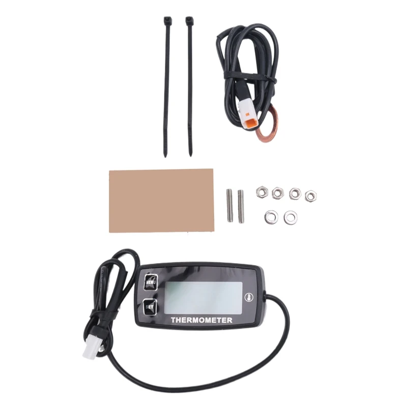 Digital LCD Engine Temperature Gaugeover-Temperature Alert,Green Backlight Display,For Generator Motorcycle Dirtbike ATV
Digital LCD Engine Temperature Gaugeover-Temperature Alert,Green Backlight Display,For Generator Motorcycle Dirtbike ATV