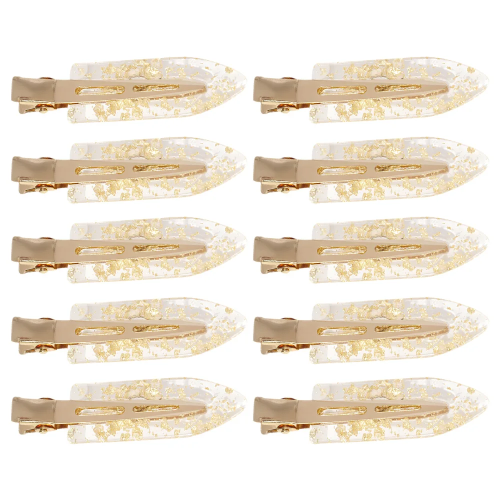 10pcs Golden Trace No Bend Hair Clips Hair Clips Non Slip No Bend Women Teens Hairstyle Sectioning Accessories
10pcs Golden Trace No Bend Hair Clips Hair Clips Non Slip No Bend Women Teens Hairstyle Sectioning Accessories