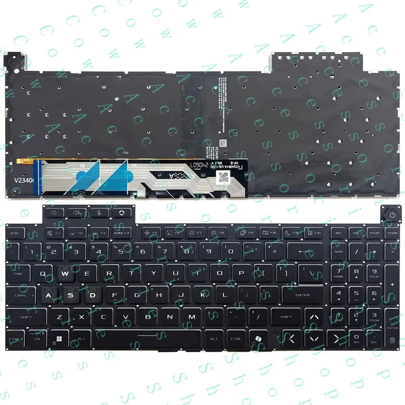 PP+ New US Backlight Keboard for ASUS TUF Gaming A16 FA608 FA608W FA608P FX608J
PP+ New US Backlight Keboard for ASUS TUF Gaming A16 FA608 FA608W FA608P FX608J